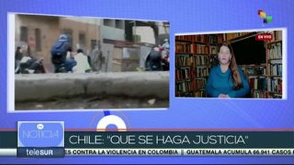 Chile:exigen castigo para excarabinero que dejó ciego a Gustavo Gatica
