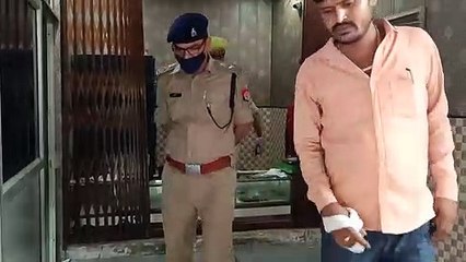 मौके का मुआयना करने पहुंचे एसपी ग्रामीण