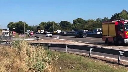 A55 : l’origine de l’important bouchon à l’entrée du viaduc