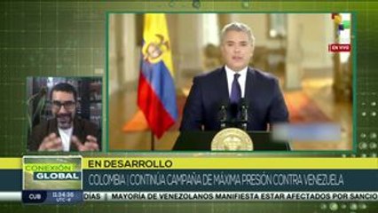 Gob. de Colombia prosigue campaña para desestabilizar a Venezuela