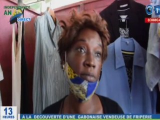 RTG / A la recherche d’une vendeuse de friperie Gabonaise