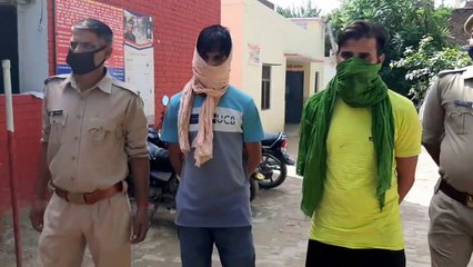 कांधला पुलिस ने खनन करते 2 माफियाओं को किया गिरफ्तार