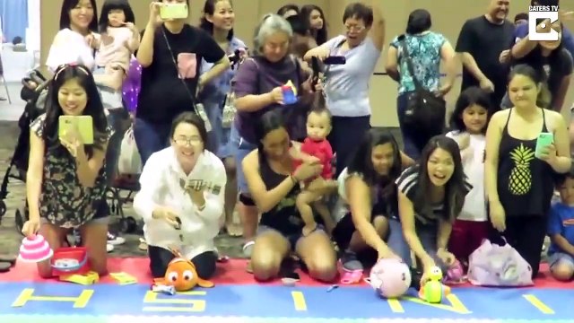 Vous ne rêvez pas, c'est bien une course... de bébés à 4 pattes