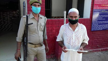 अवैध चाकू सहित कांधला पुलिस ने किया एक आरोपी को गिरफ्तार