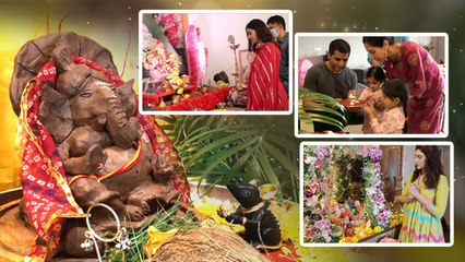 Celebrities Welcome Bappa On Ganesh Chaturthi 2020