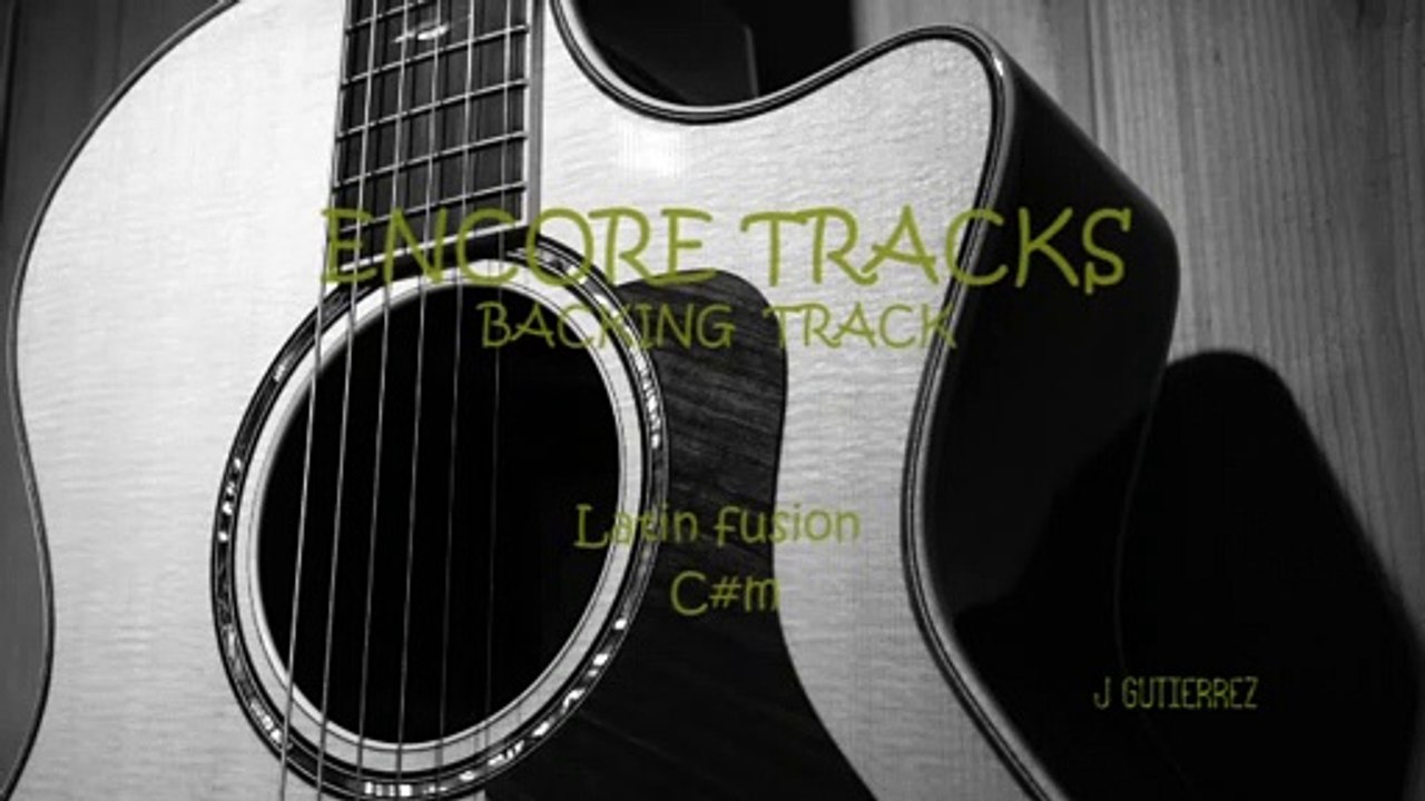 Backing Track Latin Fusion C#m