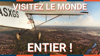 10 VILLES PARFAITEMENT REPRODUITES dans FLIGHT SIMULATOR !