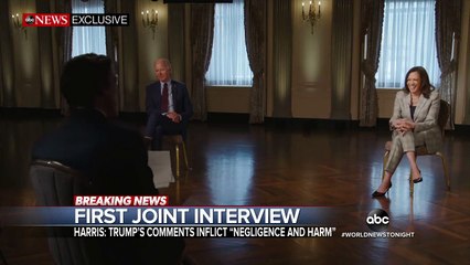Kamala Harris responds to Trump calling her ‘nasty,’ ‘madwoman’.