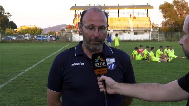 Φιλικό ΠΑΣ Λαμία Κ19-Ολυμπιακός Λαμίας (δηλώσεις προπονητών)