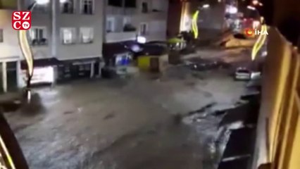 Giresun'un Dereli ilçesinde sel