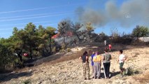 Manavgat'ta orman yangını çıktı (3) - ANTALYA