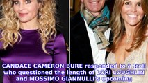 Candace Cameron Bure Responds to Backlash Over Lori, Mossimo’s Sentences