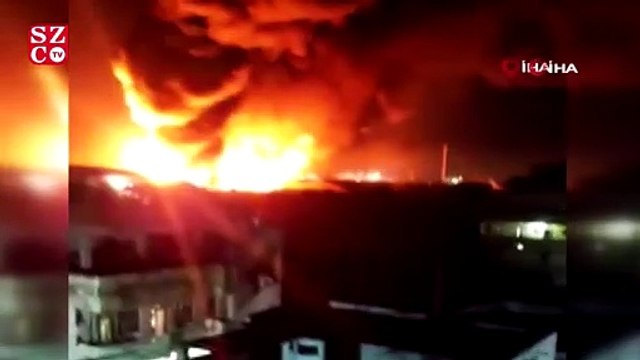 Hindistan’da kimya fabrikasında dev yangın