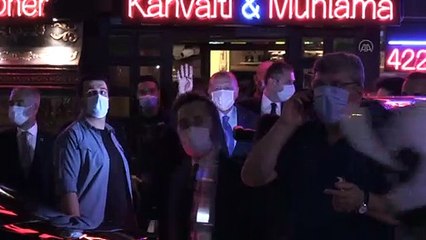 Cumhurbaşkanı Erdoğan, Üsküdar’daki bir restoranda yemek yedi - İSTANBUL
