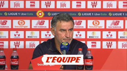 Galtier : «On a beaucoup souffert» - Foot - L1 - Lille