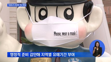 오늘부터 '거리두기 2단계' 전국으로 확대…모든 해수욕장 긴급 폐장