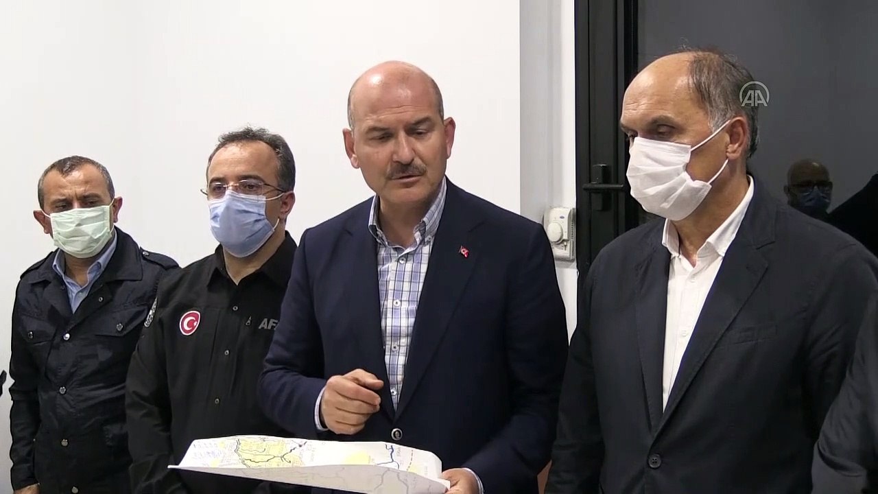 İçişleri Bakanı Soylu: 'Şu anda bir vefat bilgisi veremiyorum, öyle bir bilgimiz yok ama kayıp bilgimiz var.' - GİRESUN
