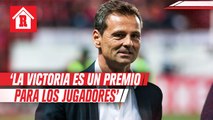 Diego Cocca: 'La victoria es un premio para los jugadores, se lo merecen'