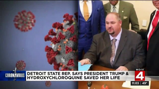 April 6th, 2020 Michigan Rep. Karen Whitsett credits hydroxychloroquine,for her recovery from Covid19