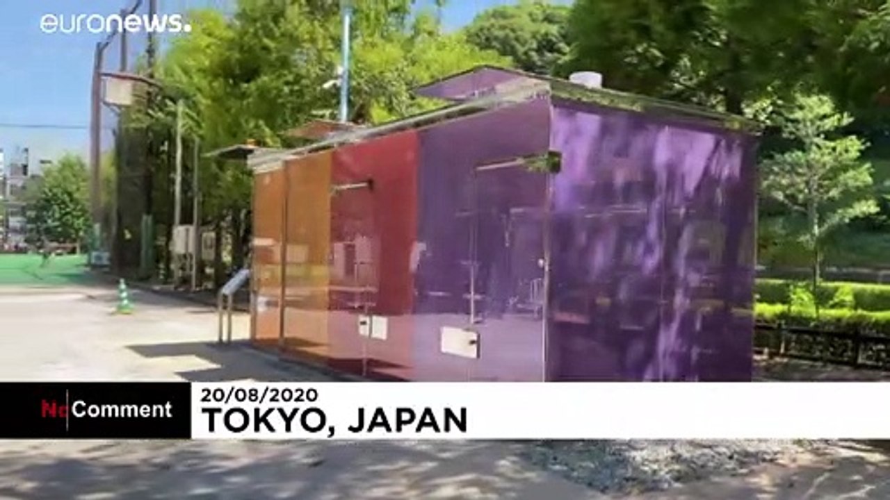 Schon gesehen? Transparente Toiletten in Tokio