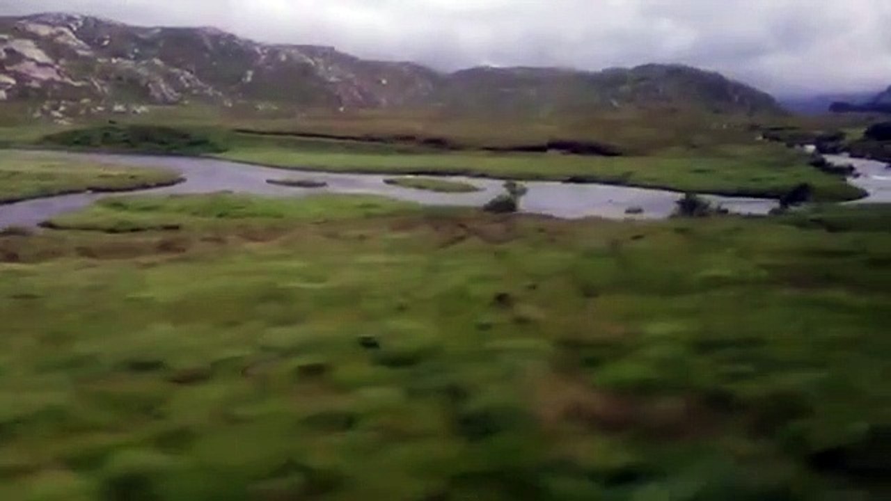 Dramatic Scottish highland scenery