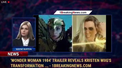 'Wonder Woman 1984' Trailer Reveals Kristen Wiig's Transformation ... - 1BreakingNews.com