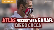 Hay que jugar mejor, pero Atlas necesitaba ganar: Diego Cocca