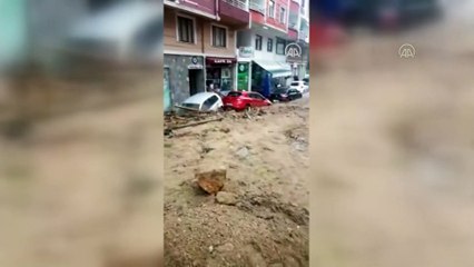 Giresun'da şiddetli yağış