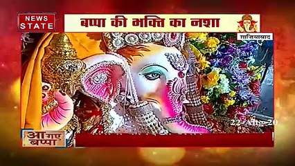 गणेश चतुर्थी पर गाजियाबाद के मंदिरों में हुई गणेश जी की पूजा