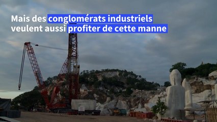 Birmanie: des collines de marbre objet de toutes les convoitises