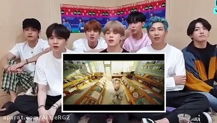 BTS Best REACTION to Dynamite MV