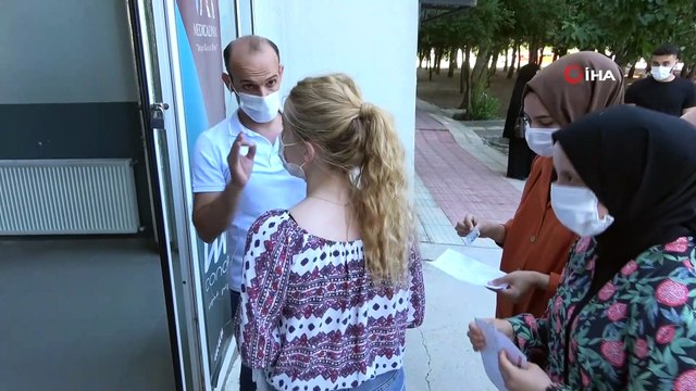 Deneme KPSS sınavına geç kalan öğrenciler sınava alınmadı