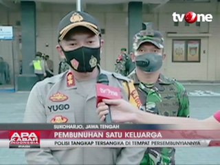 Polisi Tangkap Pembunuh 1 Keluarga Pengusaha Rental Mobil