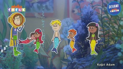 Kağıt Adam - Deniz Rüyası - 3. Bölüm - ÇOCUK ÇİZGİ FİLM