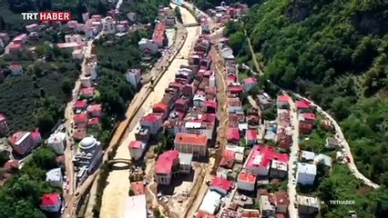 Selin vurduğu Dereli havadan görüntülendi