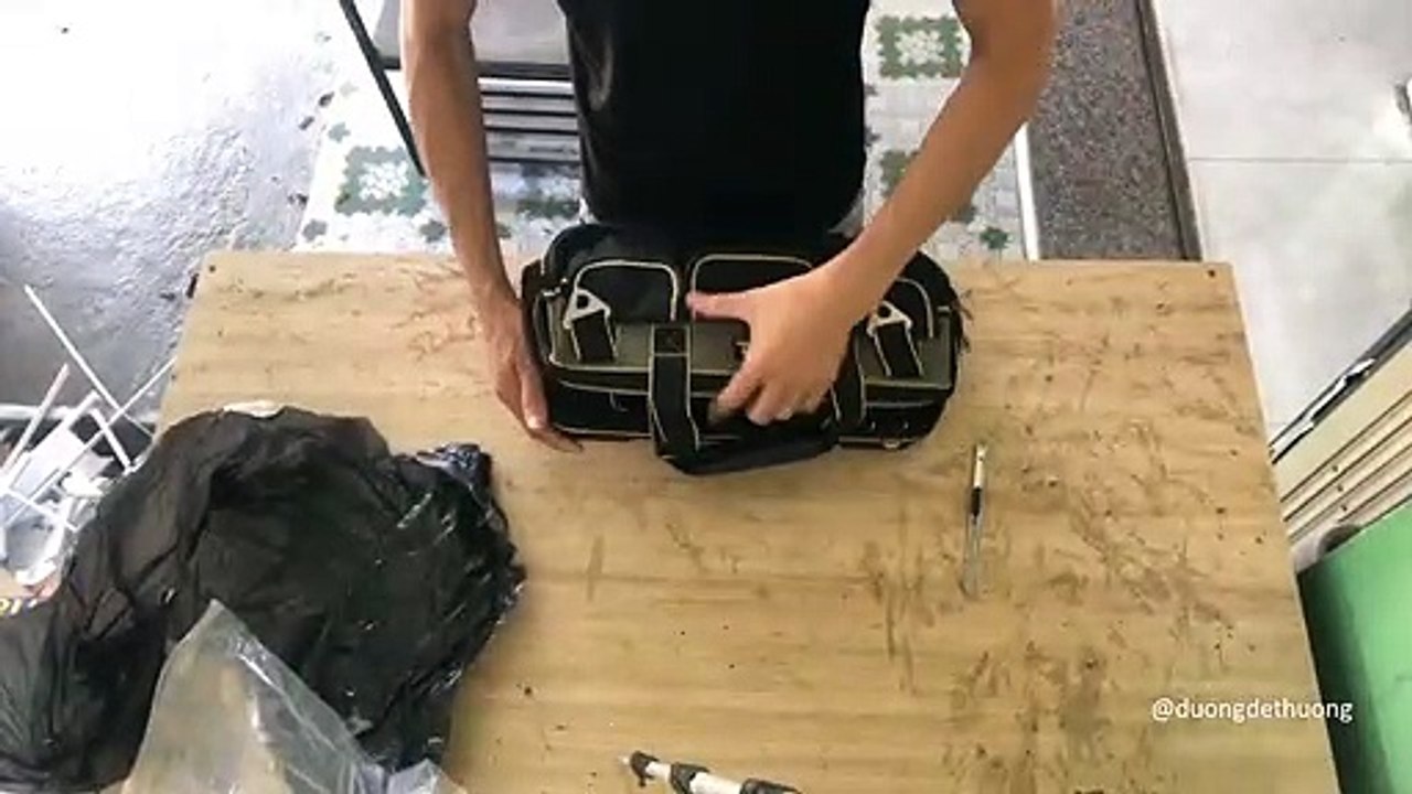 Túi Đựng Đồ Nghề Cho Dân Kỹ Thuật ️, Cực Bền, Chống Thấm Nước - Tool bag