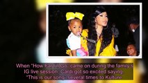 Cardi B, Offset and Daughter Kulture Sing ‘Moana’s ‘How Far I’ll Go’ In The Cutest Video Ever — Watch