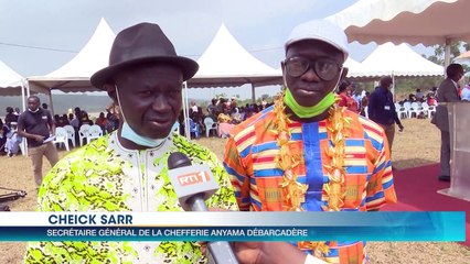 Inauguration du chateau d'eau d'"Anyama Débarcadère"