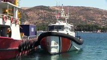 Foça'da batan tekne 33 metre derinlikte bulundu