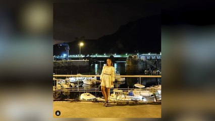 Paula Echevarría disfruta en Candás (Asturias), su pueblo natal