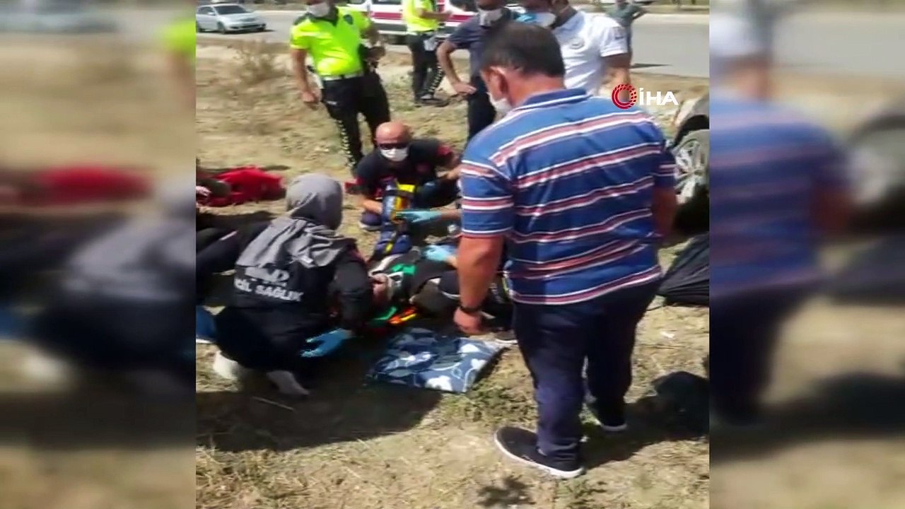 Giresun'da bulunan Bakan Murat Kurum’un korumaları Çorum'da kaza yaptı: 4 yaralı