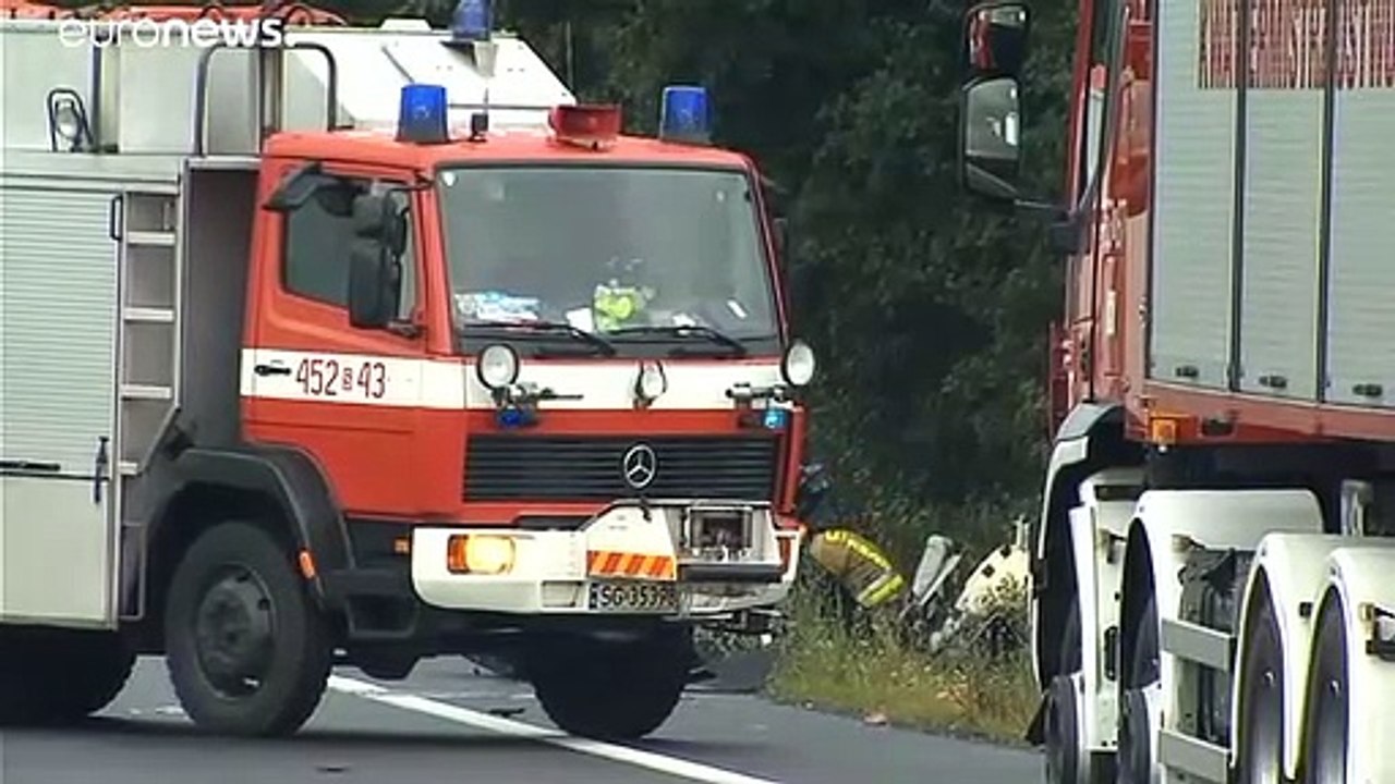En Pologne, une collision entre un bus et une fourgonnette fait 9 morts et 7 blessés