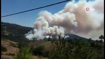 Adana Kozan'da orman yangını; bazı evler boşaltıldı