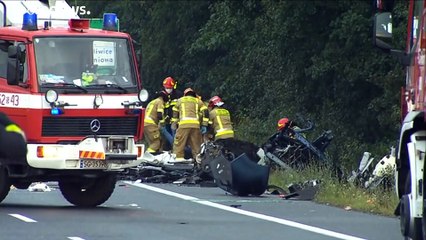 Neun Tote bei Busunfall in Polen - Sieben Personen verletzt