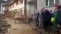 Çevredekiler yardım etti! Bakan Süleyman Soylu Giresun’da büyük tehlike atlattı