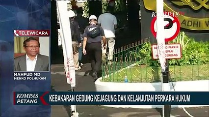 Soal Kelanjutan Berkas dan Perkara Hukum di Gedung Kejagung, Ini Kata Mahfud MD