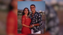 Georgina Rodríguez y Cristiano Ronaldo comparten su posado veraniego más formal