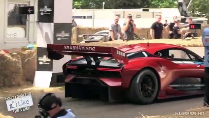 BEST OF Brabham BT62 Aussie Hypercar Exhaust Sounds    700 HP Engine Start Up, Revs & More!
