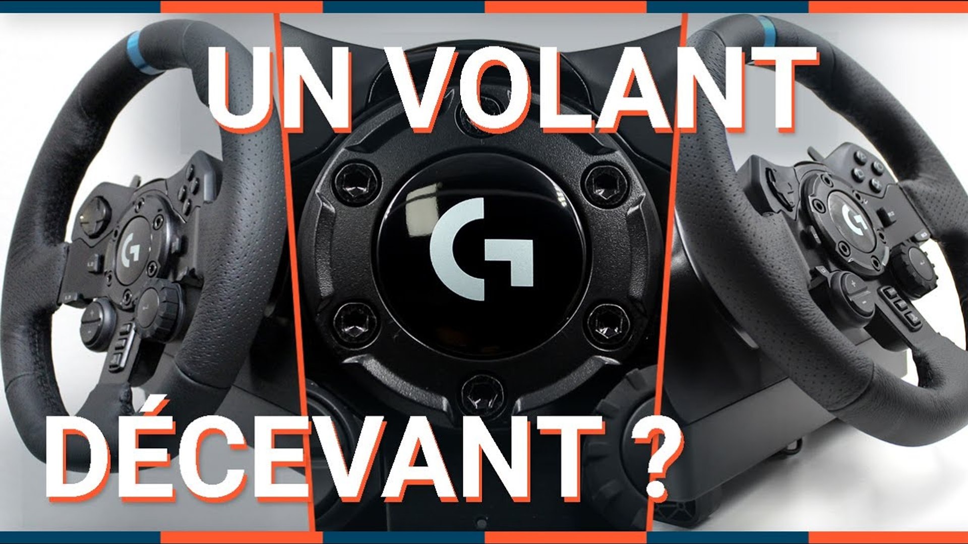 Test Logitech G923 : un volant trop cher, sans grande nouveauté