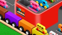 Colors for Children to Learn with Street Vehicles - Colours Collection for Children